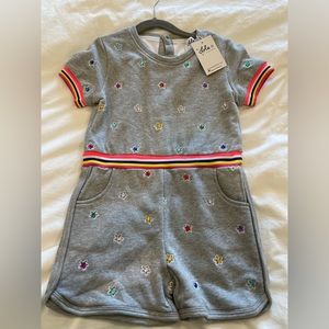NWT! Lola and the Boys romper. Size 8.